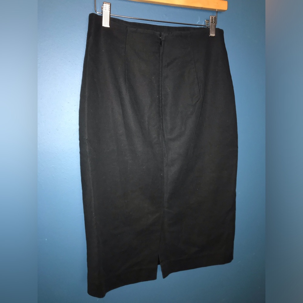 Banana Republic- Womens Black High Waist Pencil Skirt